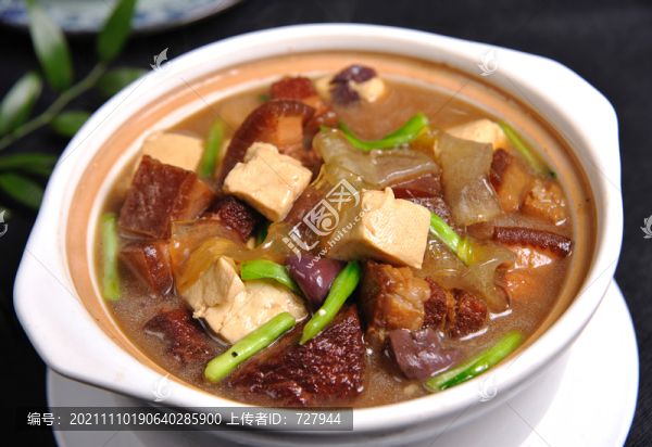 紅燒肉燉寬粉豆腐