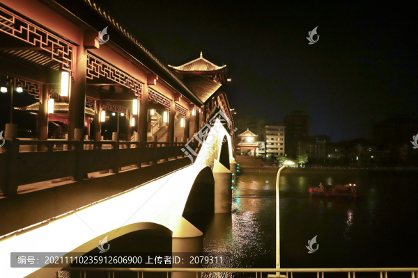 廣州增城中橋東門(mén)橋夜景