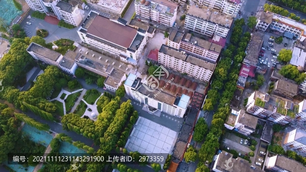 航拍江西省吉安縣立中學(xué)
