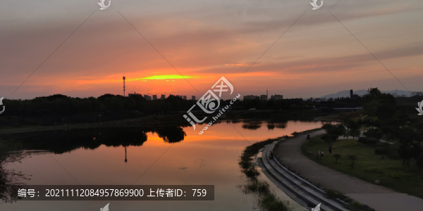晚霞