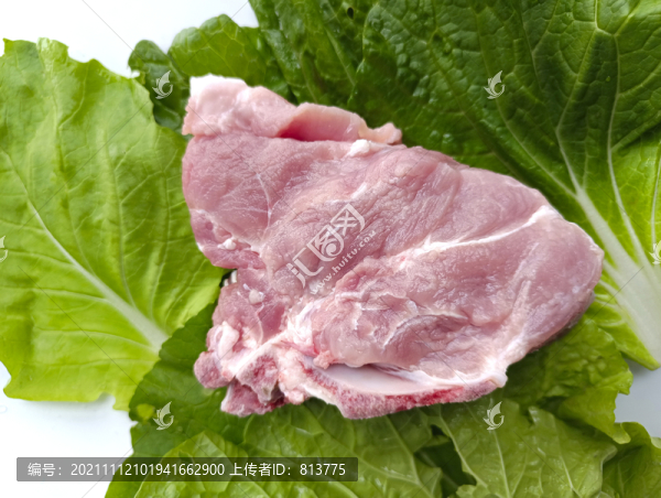 綠葉菜鮮肉
