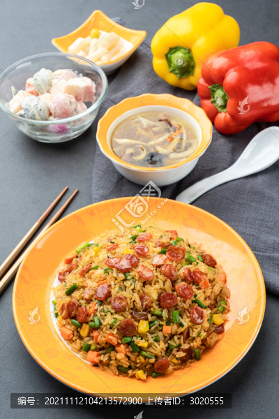 臘腸炒飯