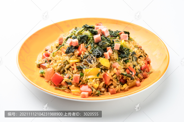 火腿丁炒飯