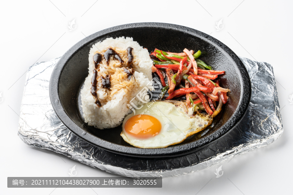 火腿蛋飯