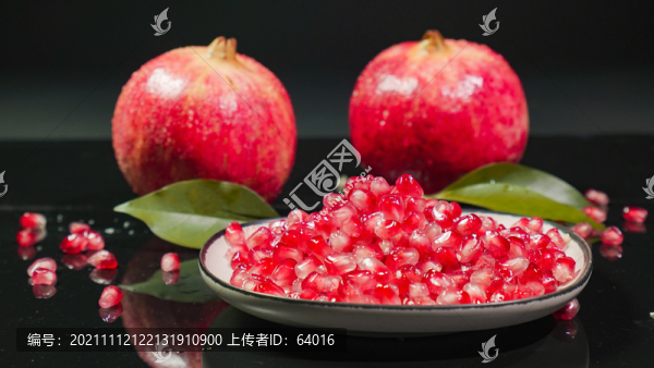 軟籽石榴素材