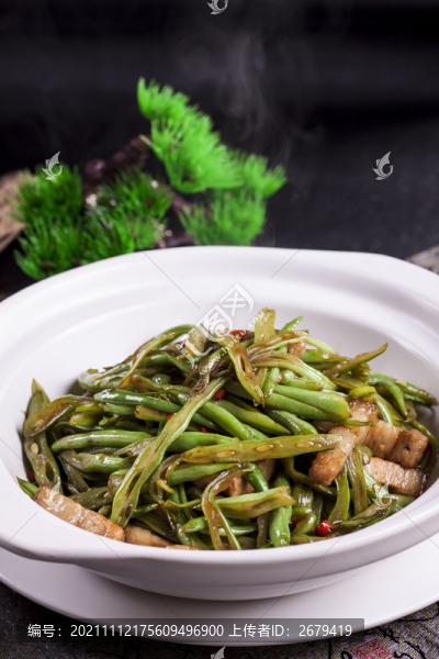 小炒四季豆