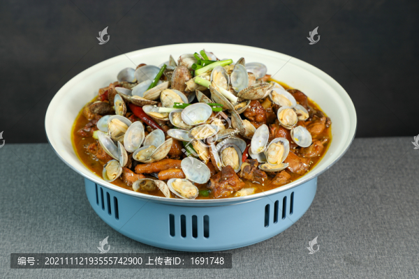 花甲炒雞