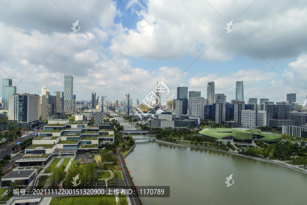 寧波東部新城風光