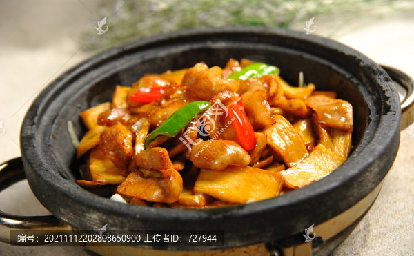 石鍋杏鮑菇