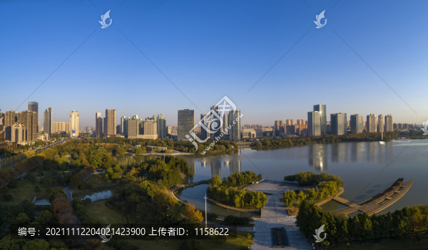江蘇淮安缽池山公園城市風光