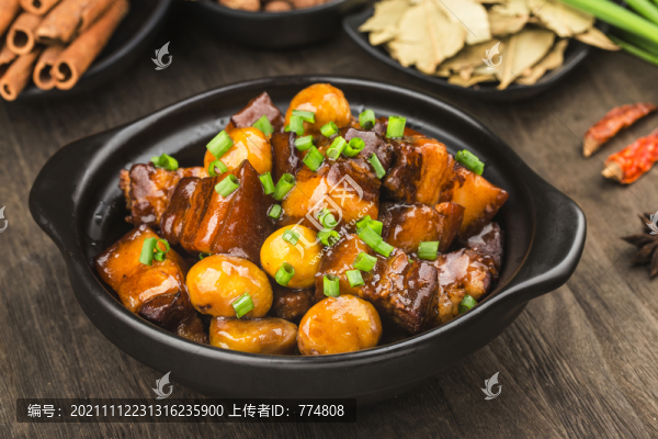 栗子紅燒肉