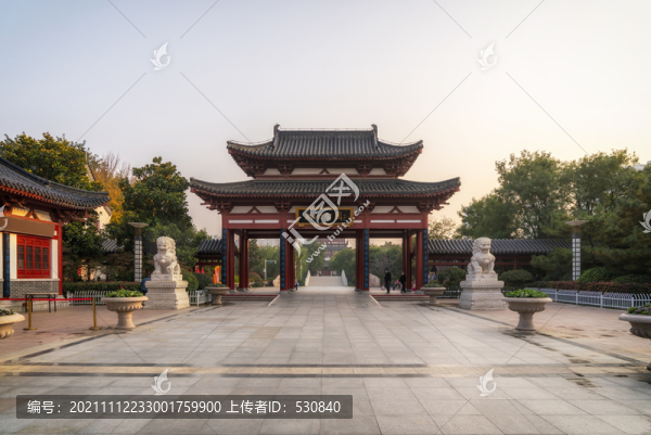 濟寧南池公園特寫