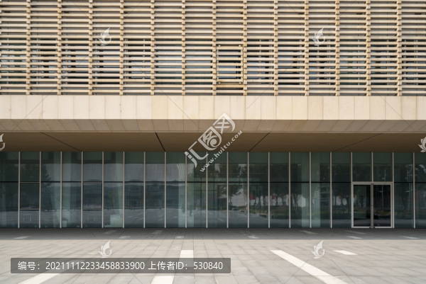 現(xiàn)代辦公樓局部景觀