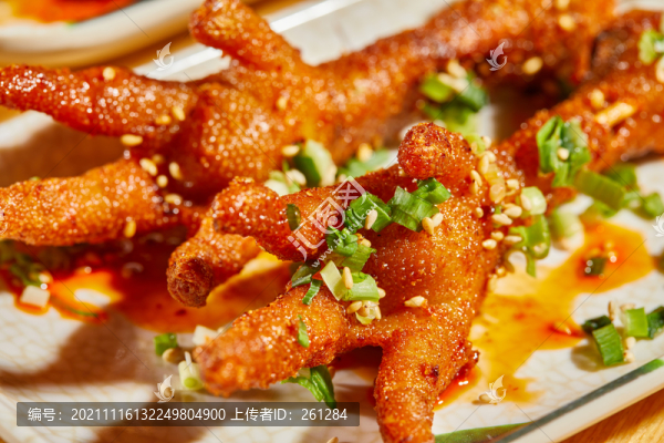 香辣炸雞腳