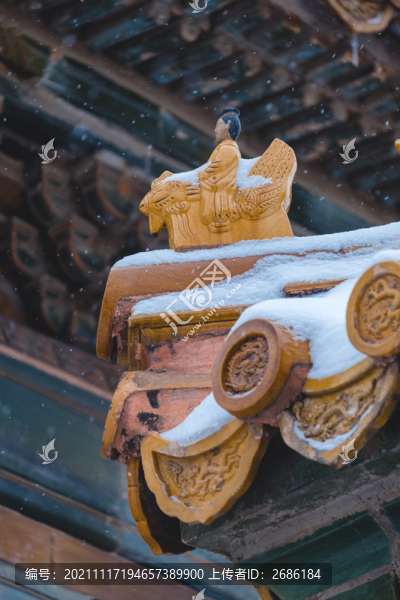 故宮博物院雪景