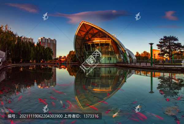 雕塑公園秋色
