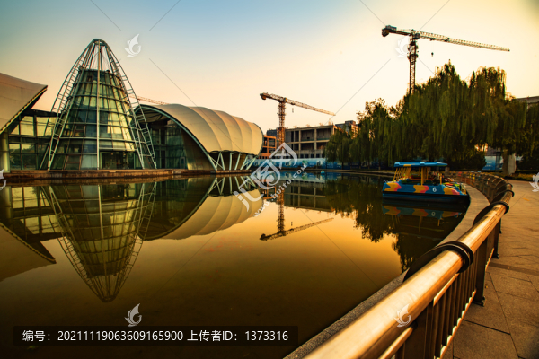 雕塑公園秋色