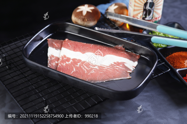 雪花牛肉