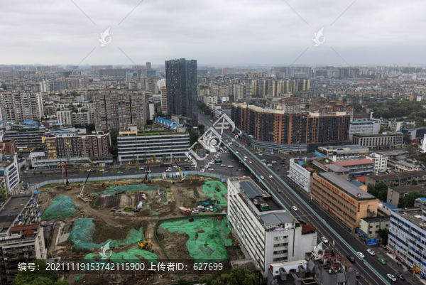 成都市區(qū)俯瞰