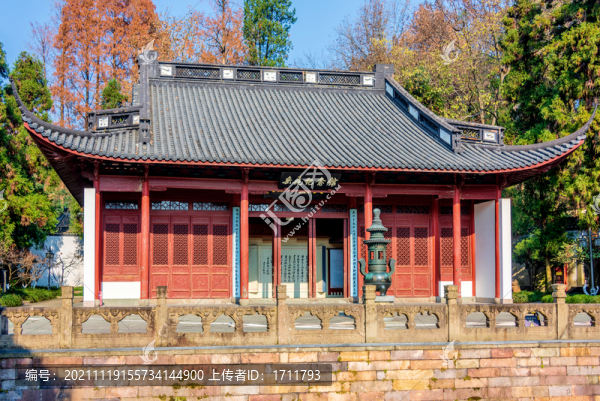 中國浙江杭州岳王廟岳飛紀念館