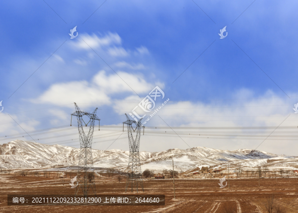 內(nèi)蒙古冬季雪景