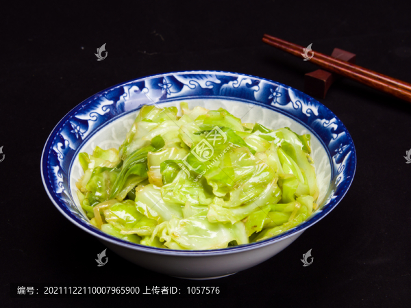 手撕包菜美食菜品