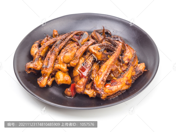 麻辣魷魚須小吃