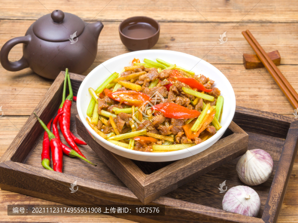 家常菜品小炒黃牛肉