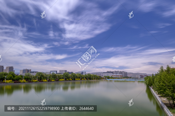 呼和浩特東河景觀帶