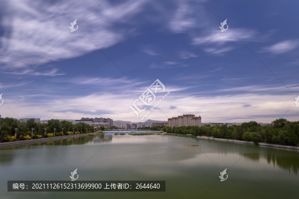 呼和浩特東河景觀帶
