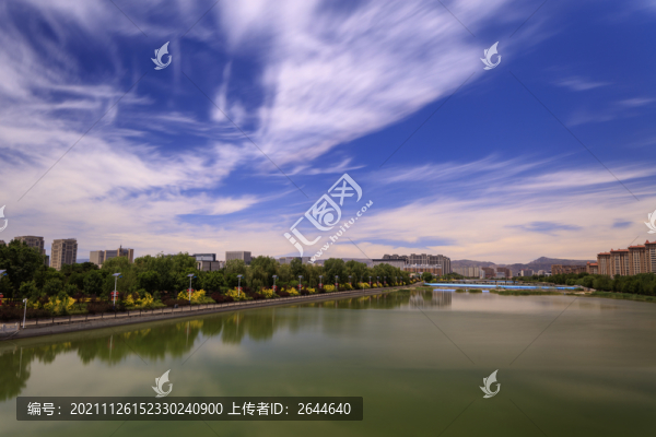 呼和浩特東河景觀帶