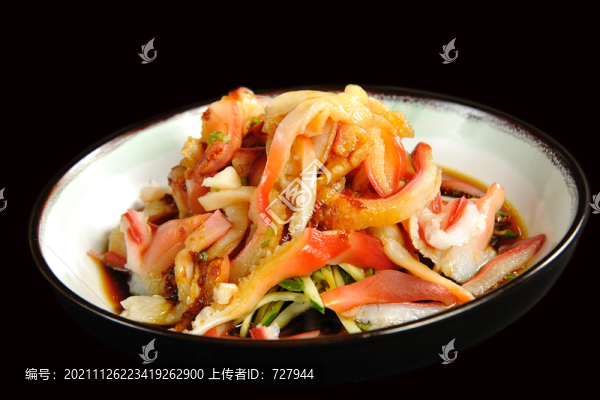 撈汁北極貝裙邊