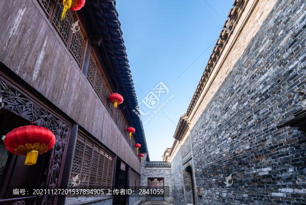 江蘇揚(yáng)州個園的園林古建筑