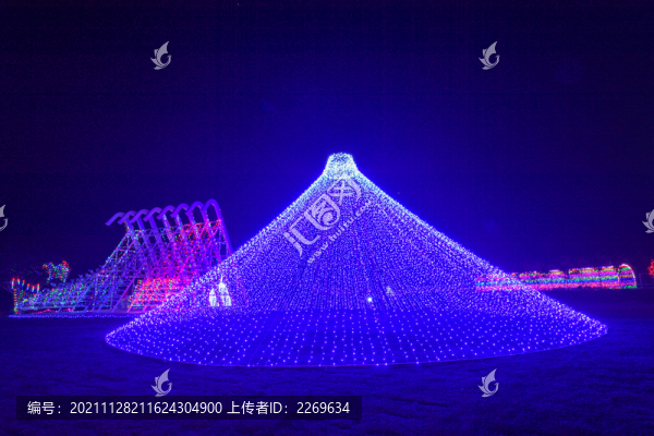 絢麗的燈光秀