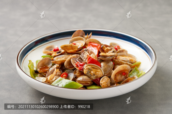豉椒炒花甲
