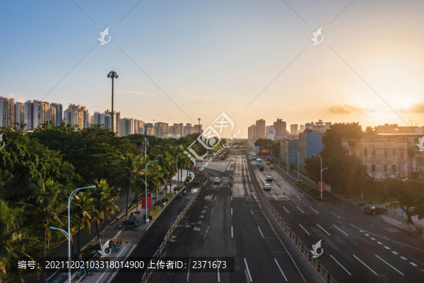 海南省?？谑旋埲A區(qū)長緹路