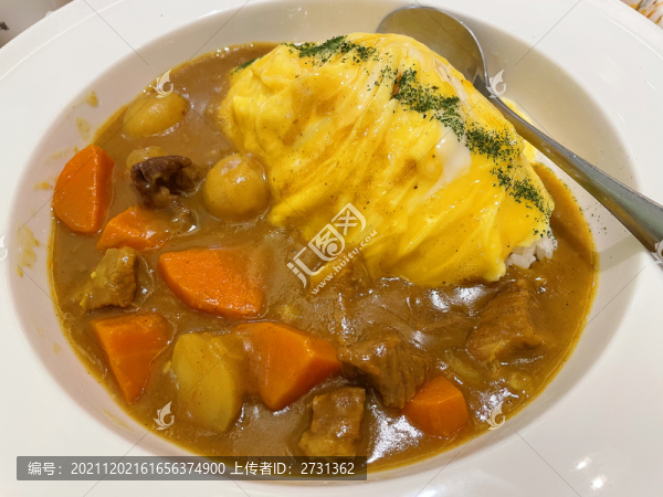 咖喱蛋包飯