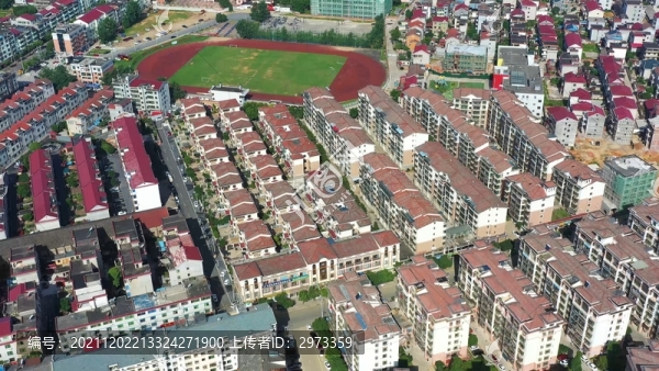 江西省吉安市萬安縣縣城風光