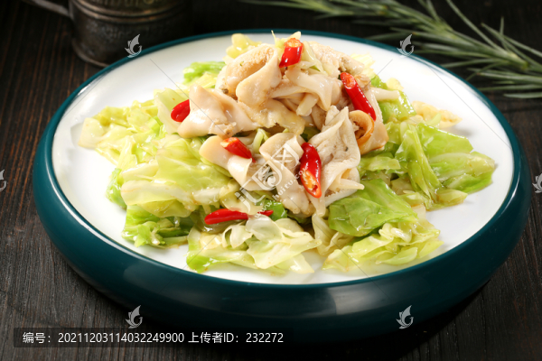 頭菜爆鳥貝