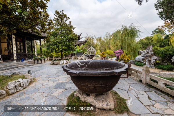 揚(yáng)州瘦西湖徐園的春草池堂吟榭