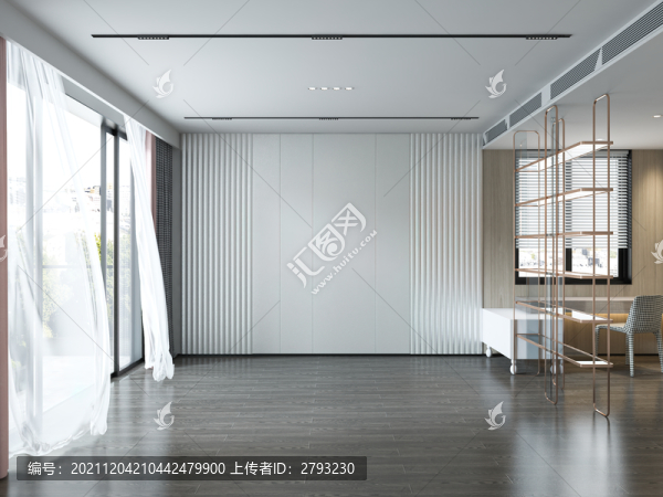 現(xiàn)代極簡(jiǎn)臥室背景墻