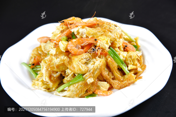 小河蝦炒雞蛋