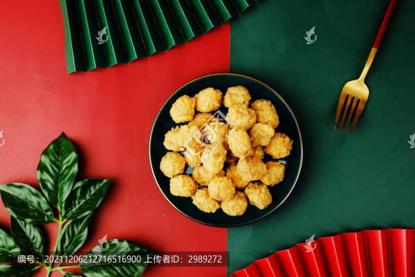 炸雞米花