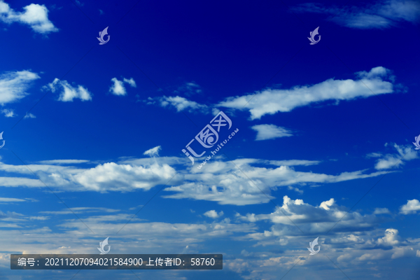 藍天白云