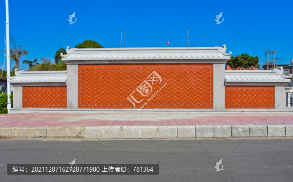 閩南紅磚照壁