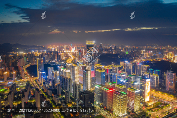 濟(jì)南漢峪金谷夜景
