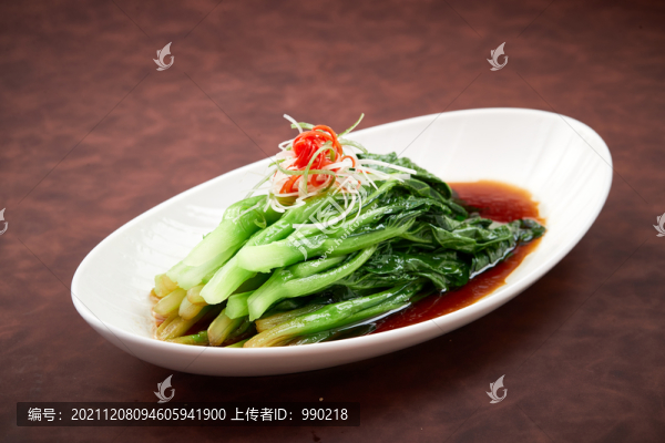 白灼菜心