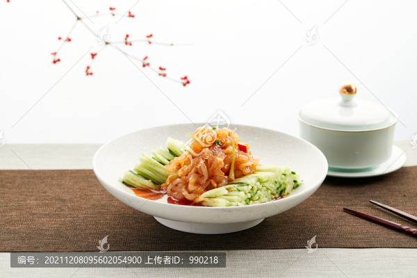 涼拌海蜇絲
