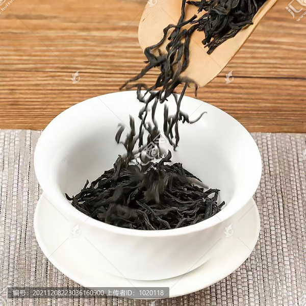 正山小種茶葉特寫