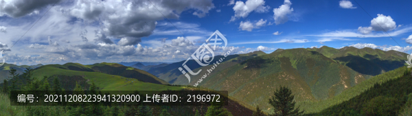寬幅高清川西高原自然風(fēng)景大圖